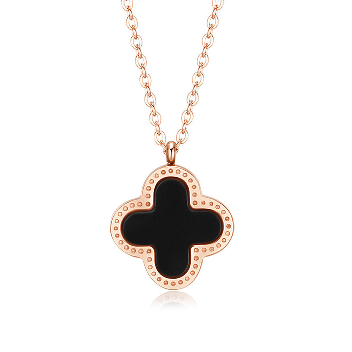 LEBOCADO 4 Leaf Clover Necklaces for Women