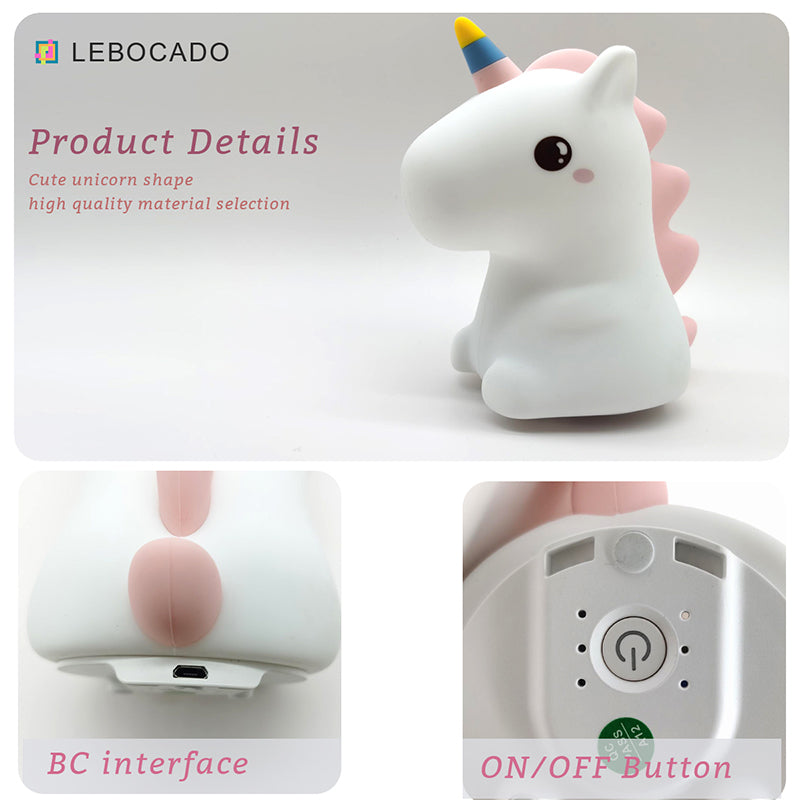 LEBOCADO Unicorn Night Light