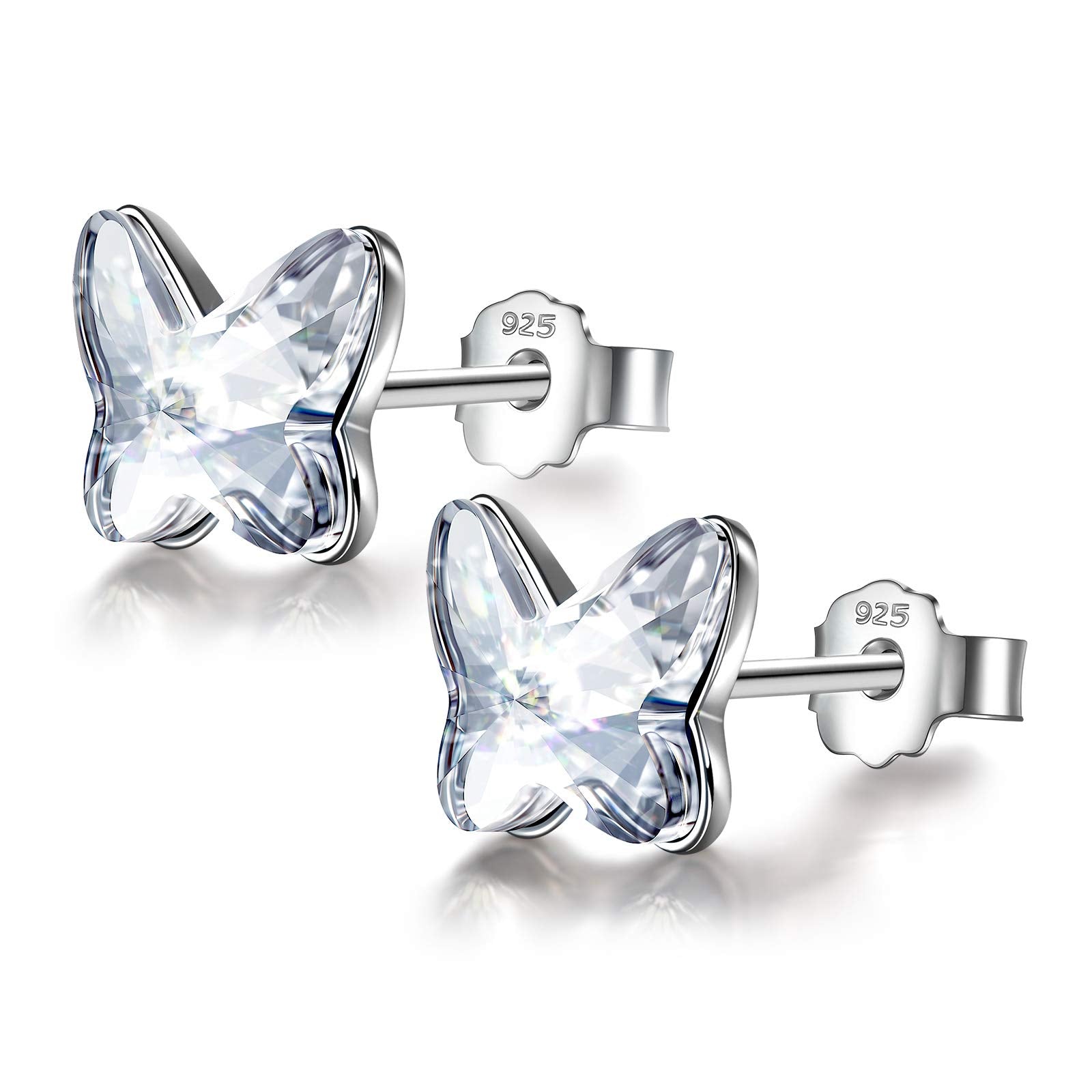 LEBOCADO Butterfly Stud Earrings