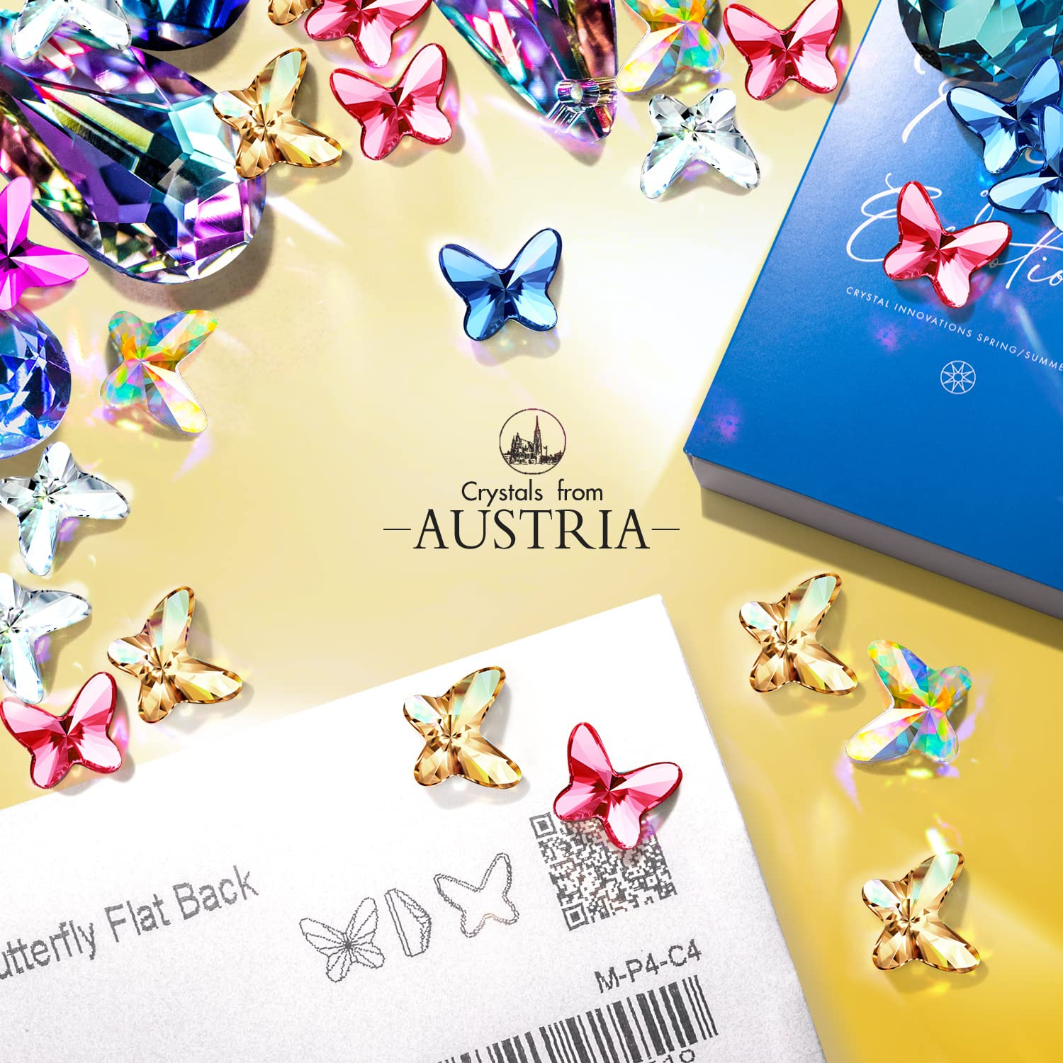 LEBOCADO Butterfly Stud Earrings