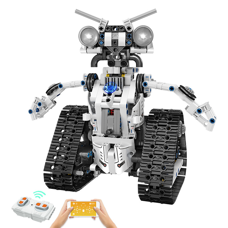 Remote Control Production Building LEBOCADO New-3-in-1-STEM Remote Control Robot Building Kit for Kids ...