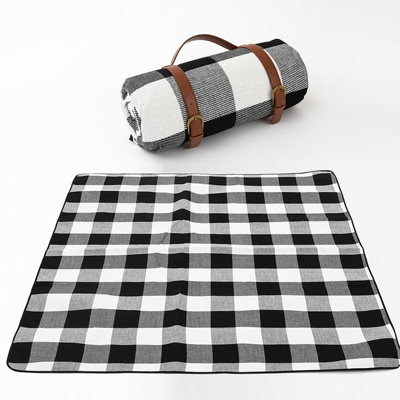 LEBOCADO Picnic Blankets Waterproof Foldable, 80''x80'' Large Picnic Outdoor Blanket